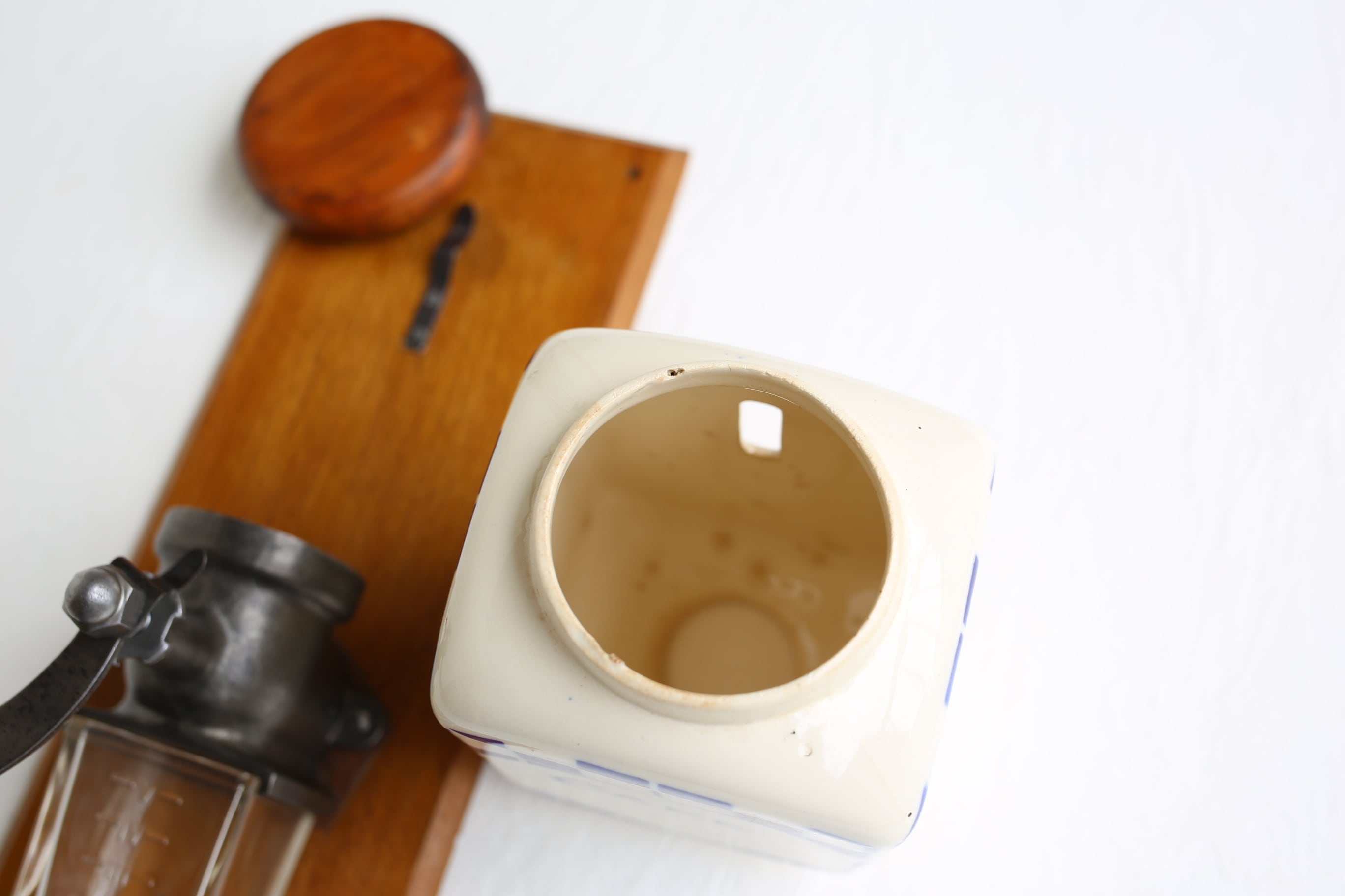 フランス アンティーク ヴィンテージ Peugeot 壁掛けコーヒーミル