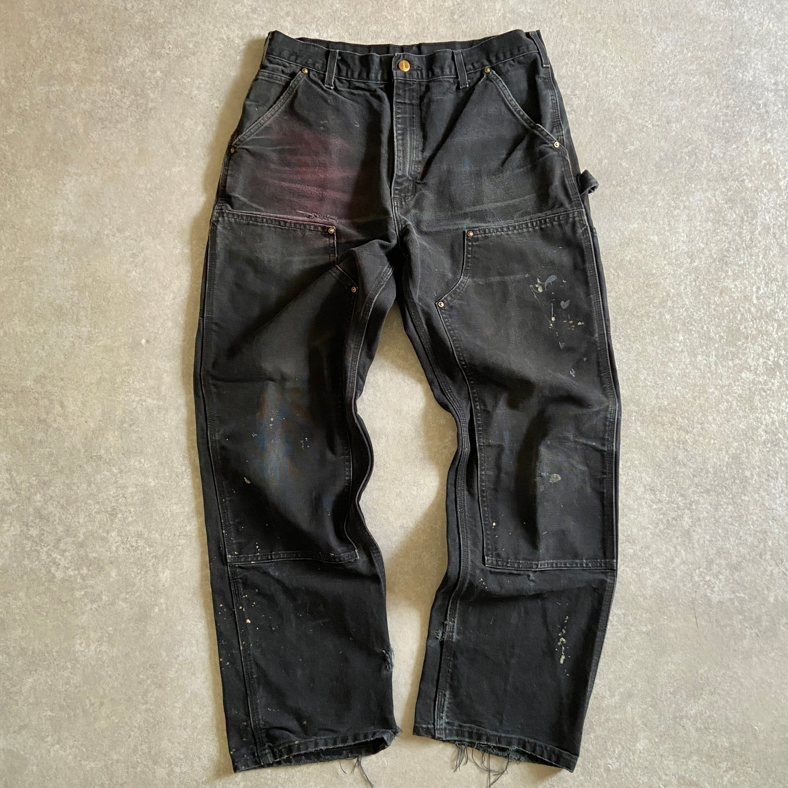 1990s Carhartt Double Knee Painter Pants W33L30.5 Made in USA G603