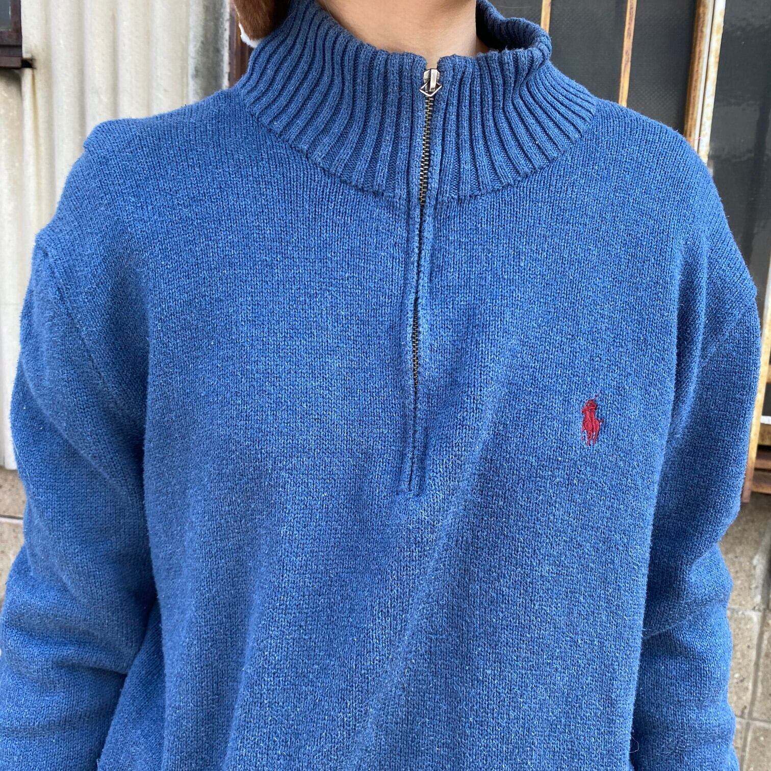 Polo by Ralph Lauren ポロバイラルフローレン ハーフジップ コットン 