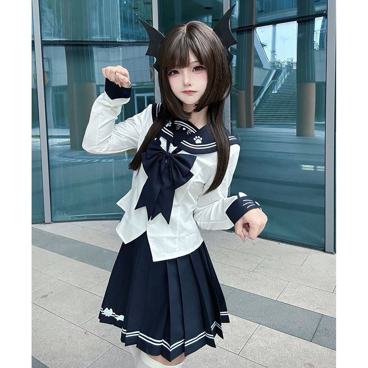 にゃんこツインズセーラー服セット | Maiden's Rêve