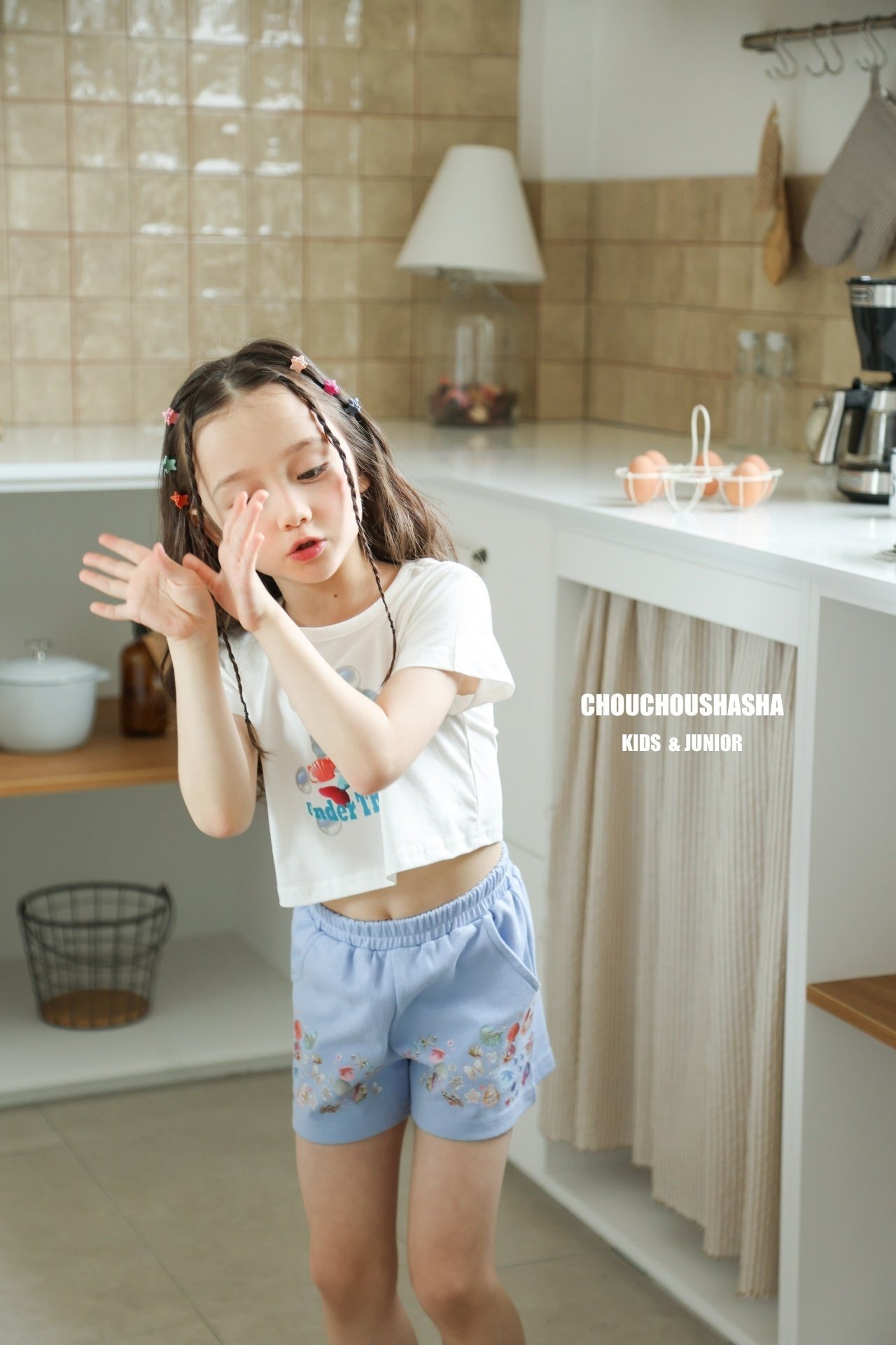 [CHOUCHOUSHASHA] Marine Pants +fee / [슈슈샤샤] 마린팬츠