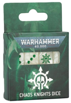 ウォーハンマー40K　ケイオスナイト　ダイス　