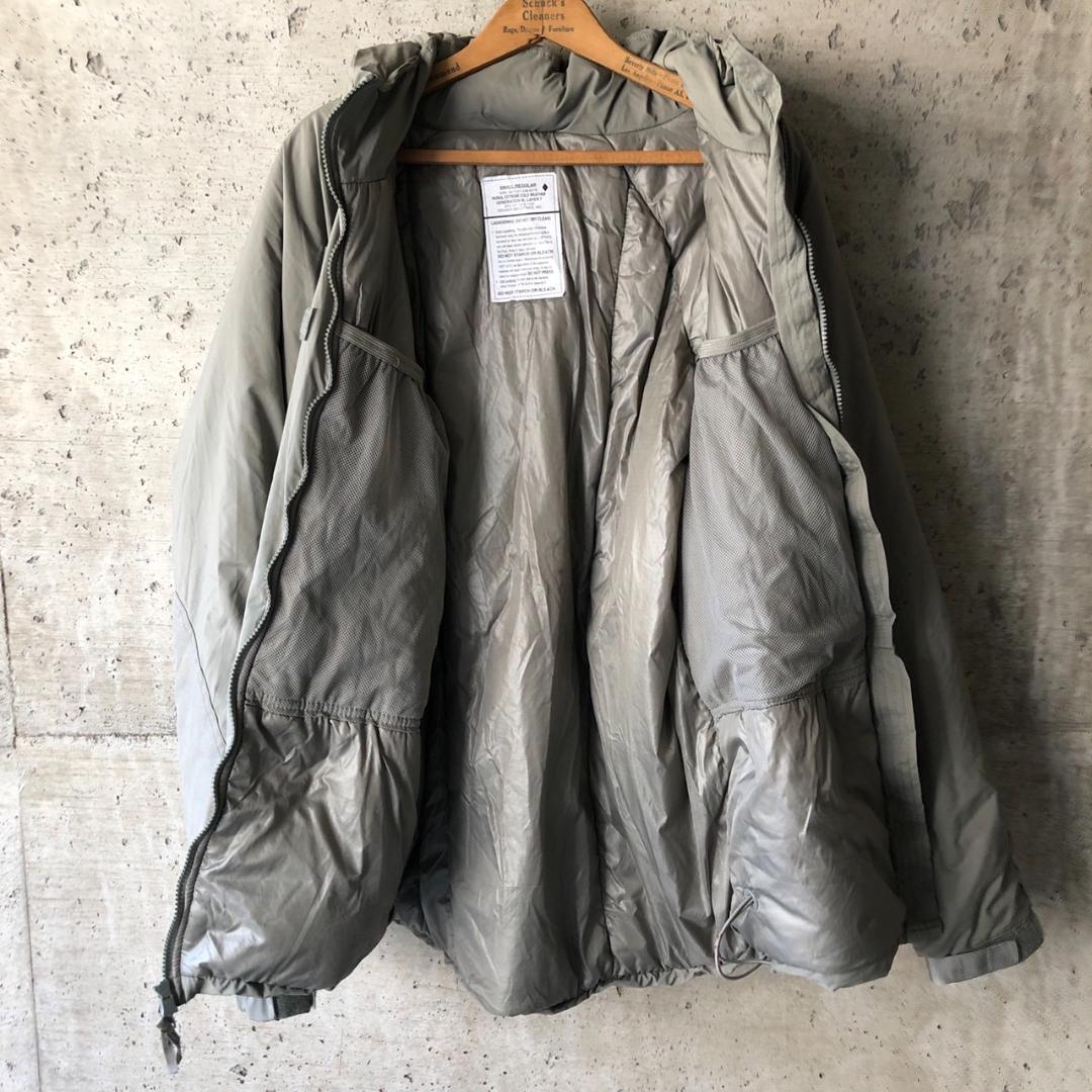 アメリカ軍 米軍実物 GEN3 レベル7 ダウンジャケット プリマロフト S/R