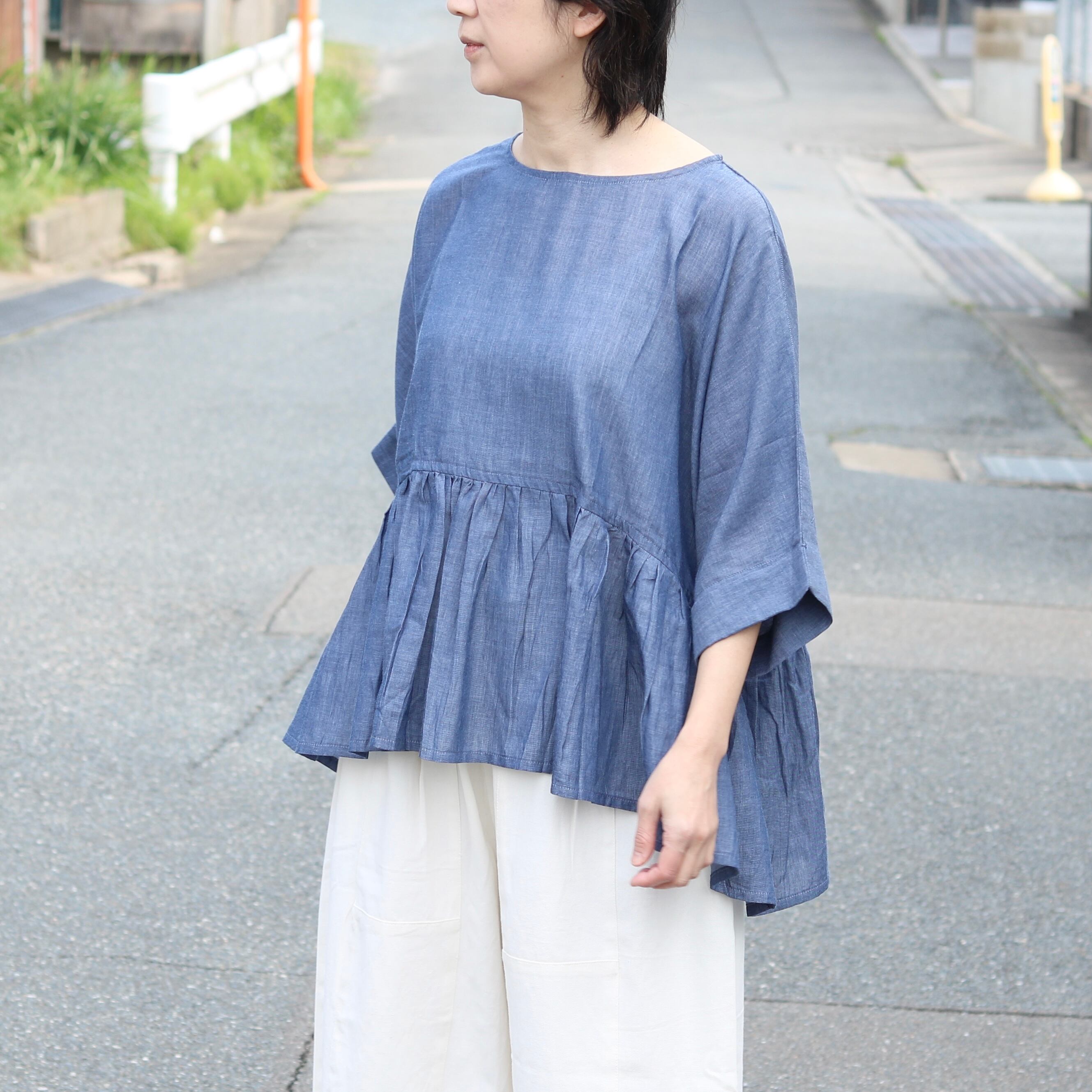 ビエラ シャンブレー ドルマンブラウス | Zakka so-la