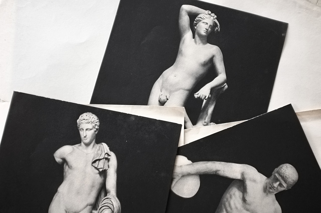 フランス LE DISCOBOLE  ミュロン 円盤投げ アンティーク