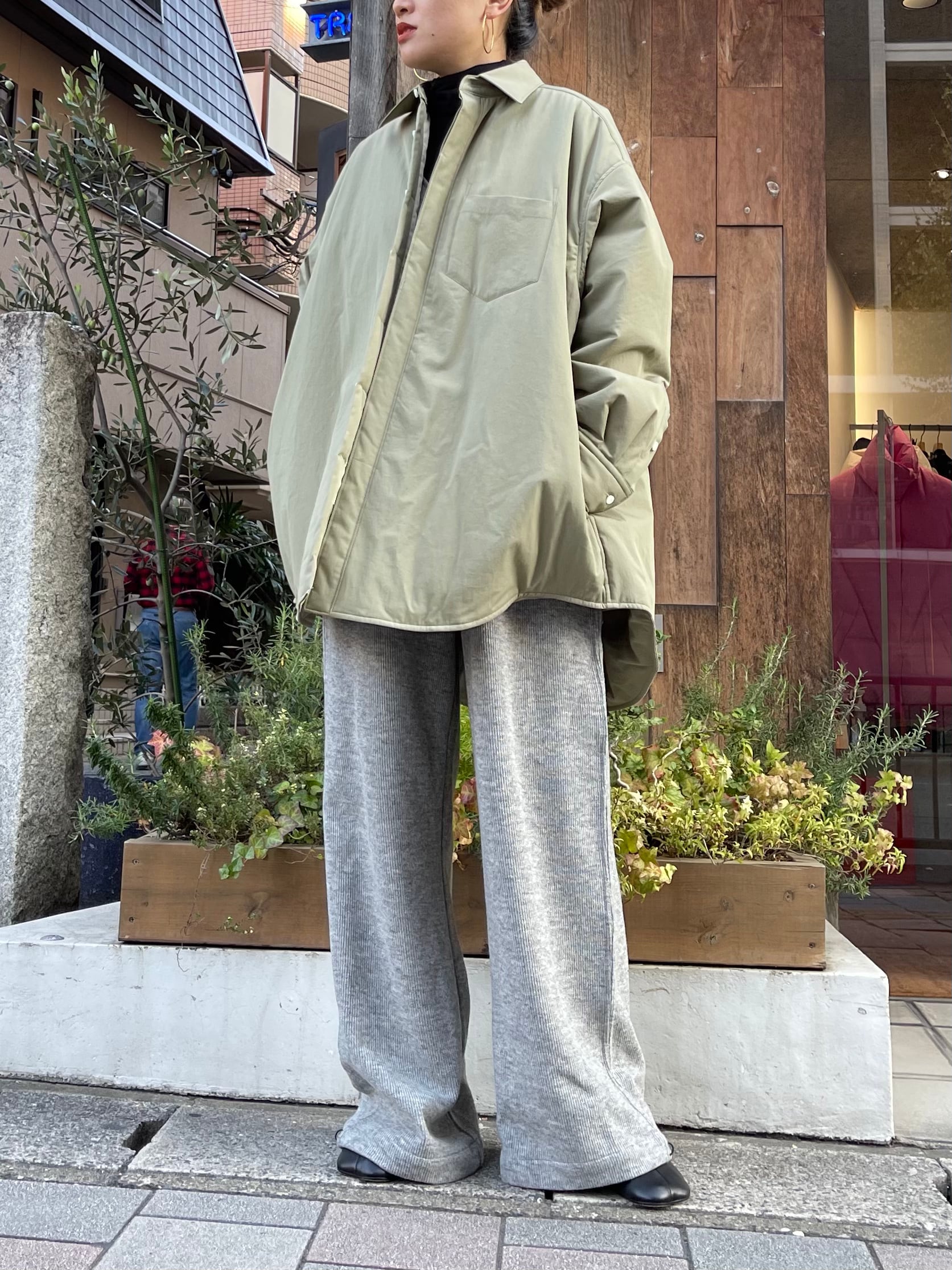 【22AW】BELPER ベルパー /SHRINKED SHIRTS JACKET | TRENT