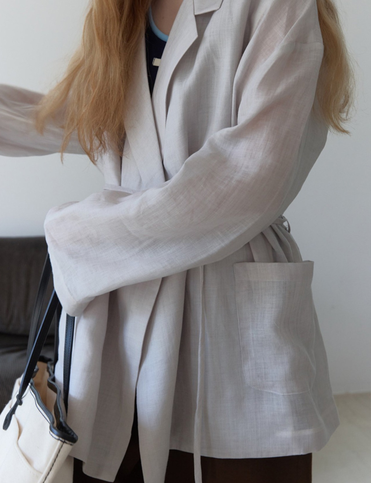 【26ss】Over-fit Linen 100％ Summer Jacket_4colors