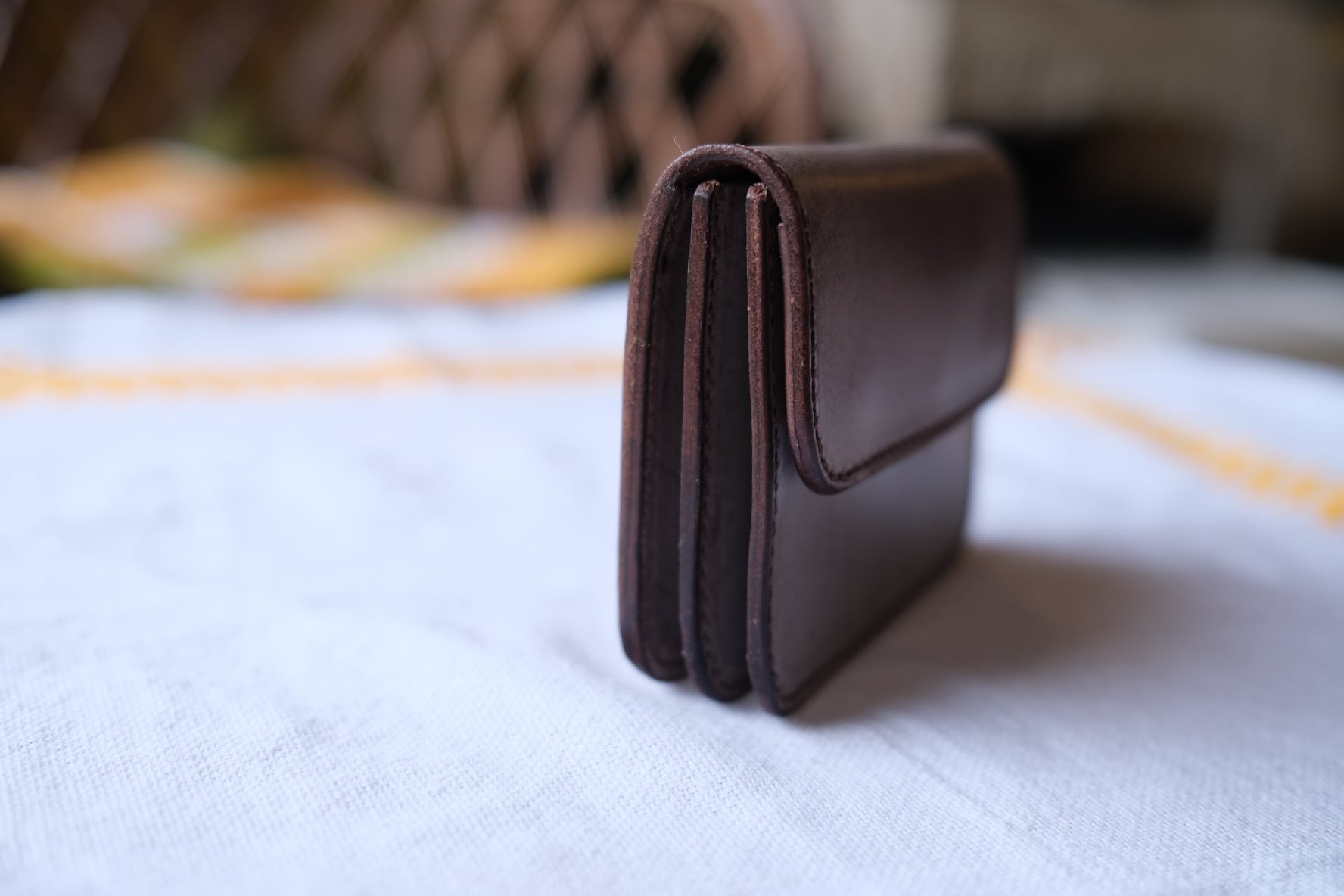 チョコ　ミドルウォレット 即納》middle wallet【choco】 | TENTE Handcrafted