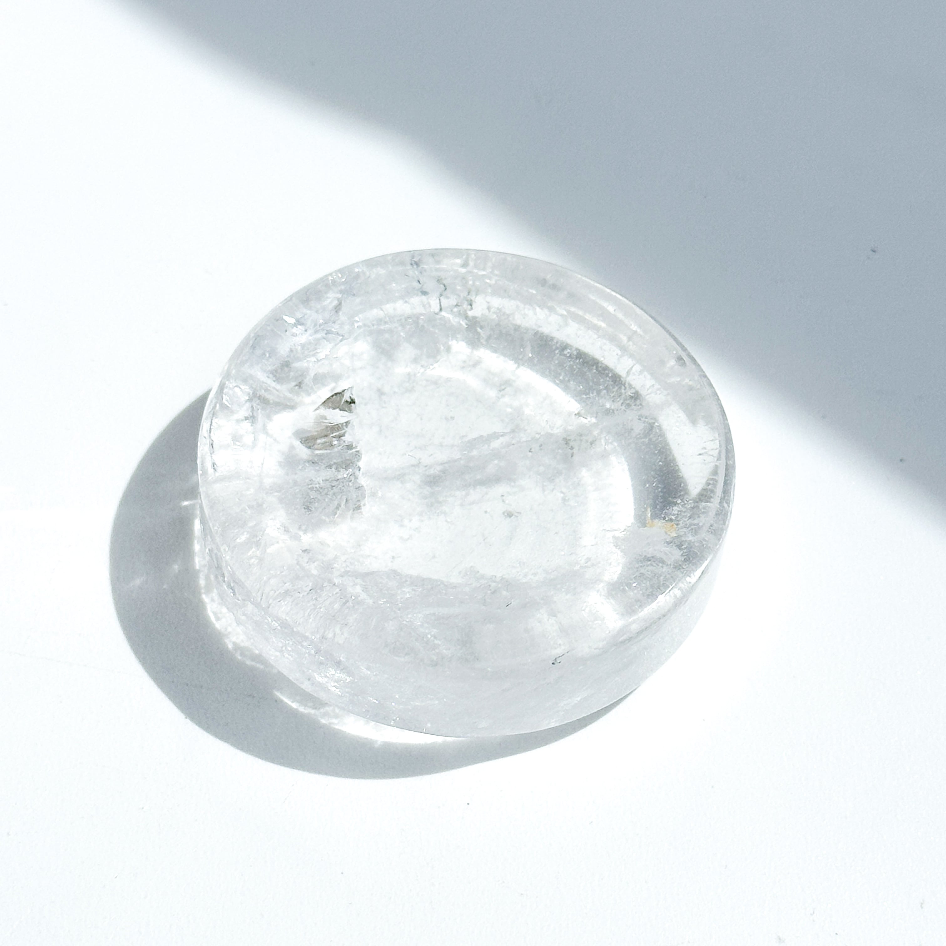 クリアクォーツ 丸型のうつわ 02◇ Clear Quartz ◇天然石・鉱物