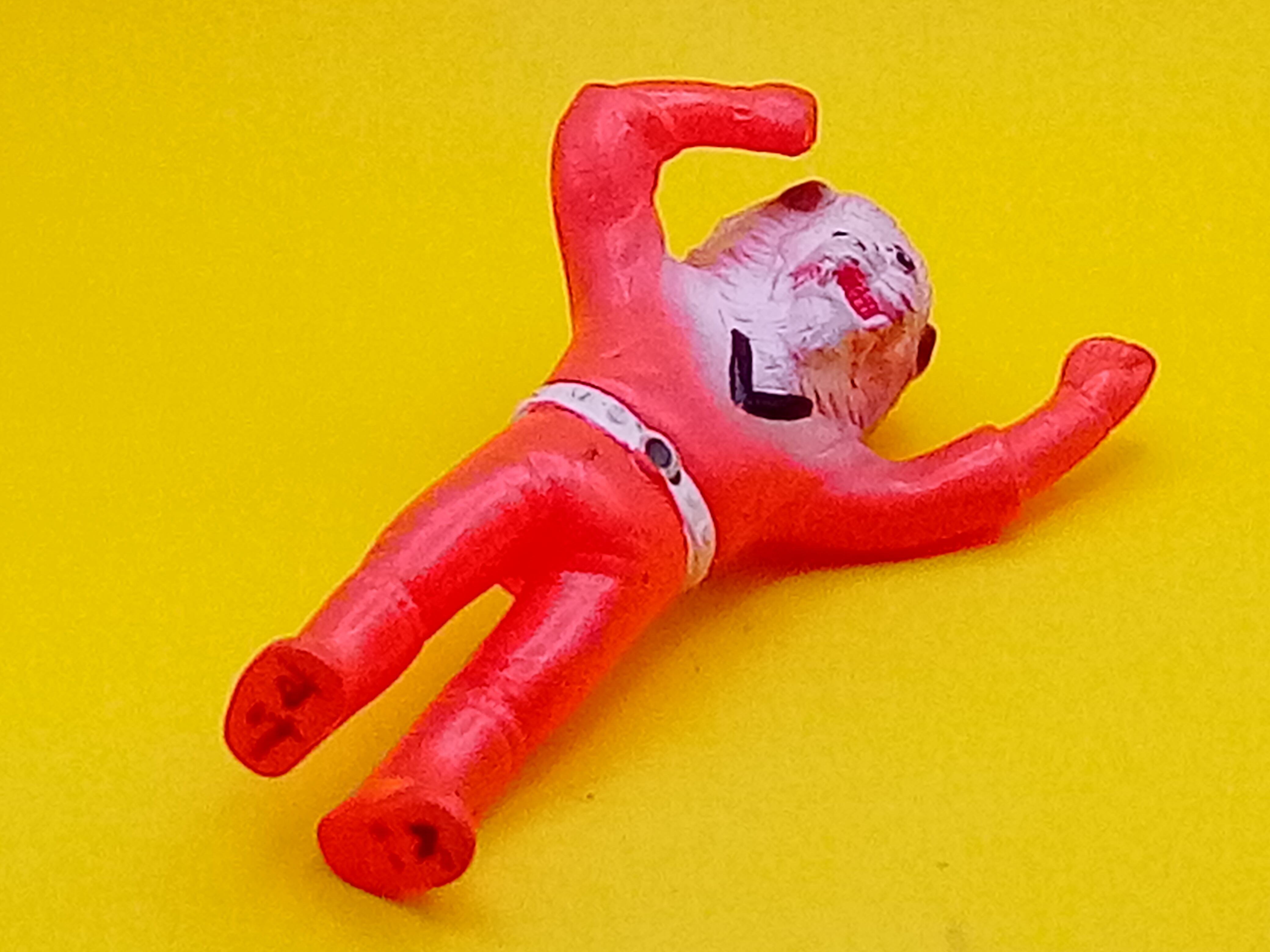 パチソフビ 怪傑ライオン丸風 ソフビ ※記名あり 【90263387】 | トイズ