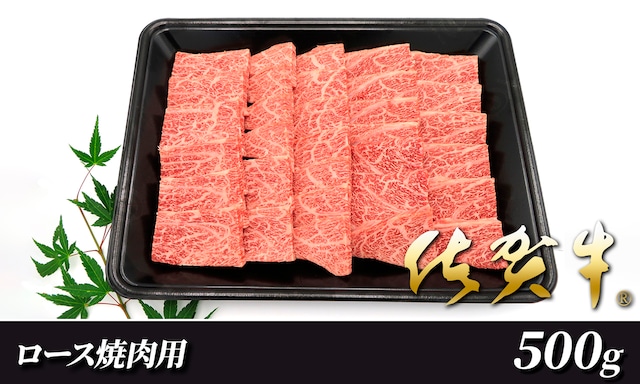 ≪送料込≫佐賀牛ロース焼肉用500g　【佐嘉ZEYTAKUYA】