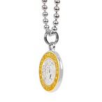 オリジナル スモール シルバー / パイナップル セントクリストファー ネックレス :GET BACK NECKLACES ゲット バック ネックレスズ