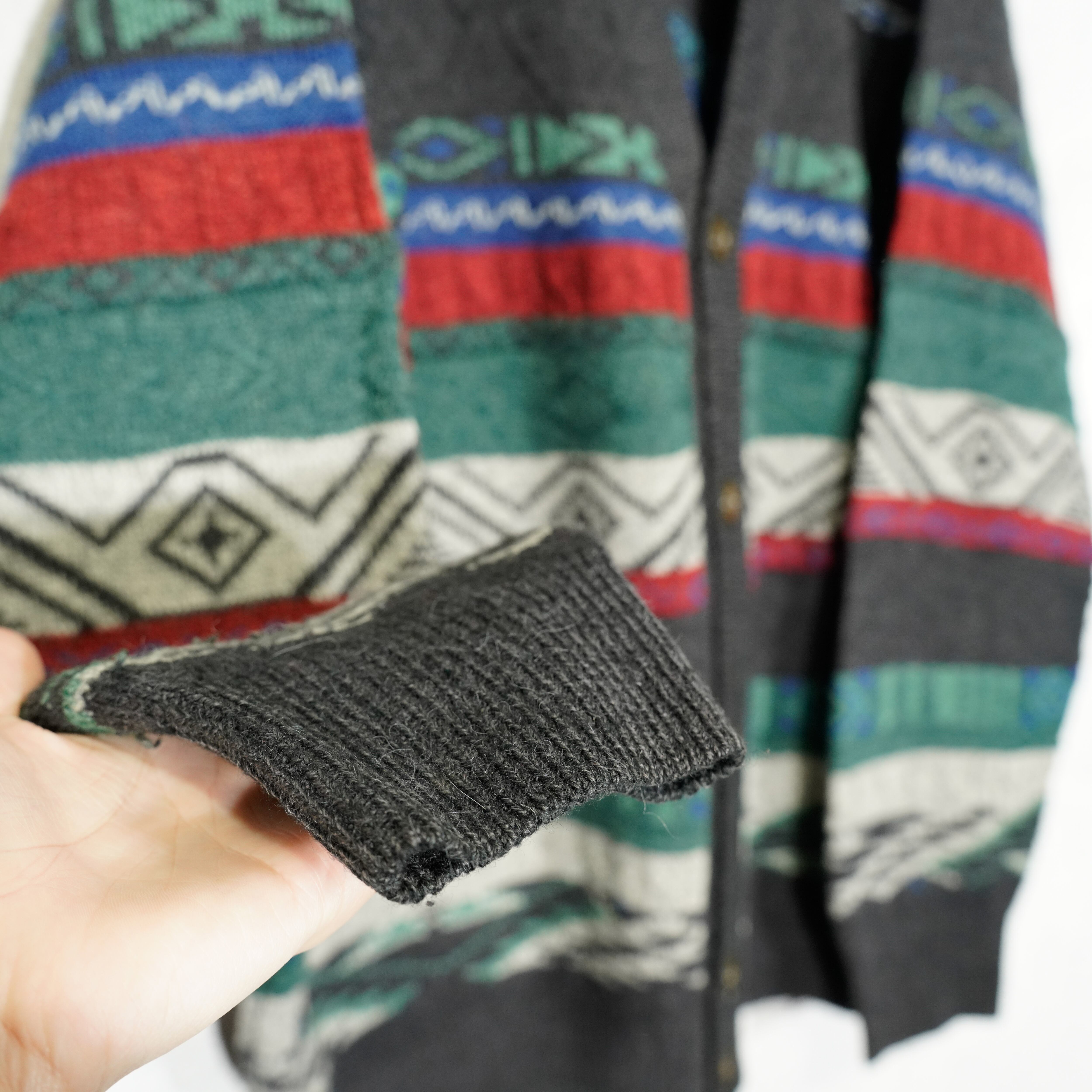 EU VINTAGE HANS LETTMANN PATTERNED DESIGN ALPACA BREND WOOL EU VINTAGE HANS LETTMANN PATTERNED DESIGN ALPACA BREND WOOL