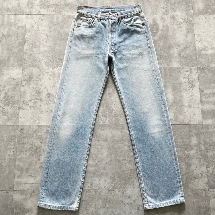 W30 L36】90's US.Levis 501 リーバイス バレンシア工場(555) ボタン裏