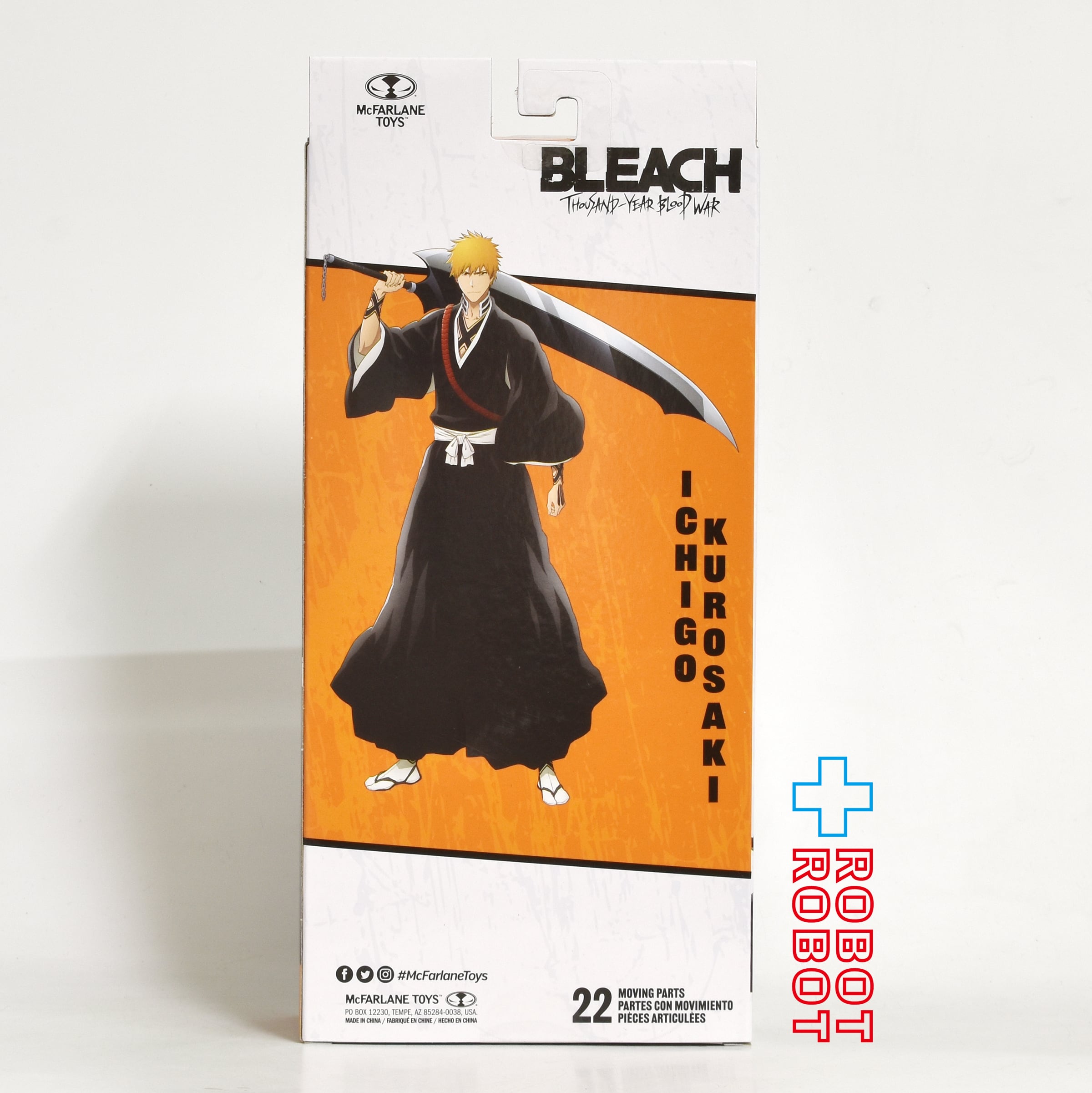 マクファーレントイズ　BLEACH　黒崎一護　アクションフィギュア マクファーレン・トイズ ブリーチ 黒崎一護 アクションフィギュア 未
