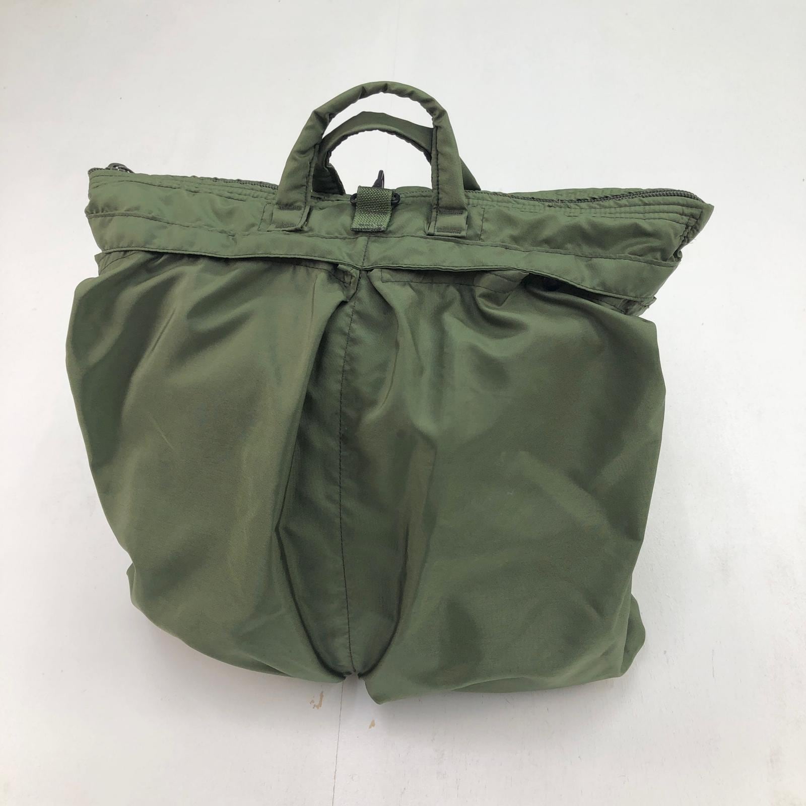 70's フライヤーズヘルメットバッグ オリーブグリーン U.S.AIR FORCE 90年代 フライヤーズ ヘルメットバッグ オリーブ