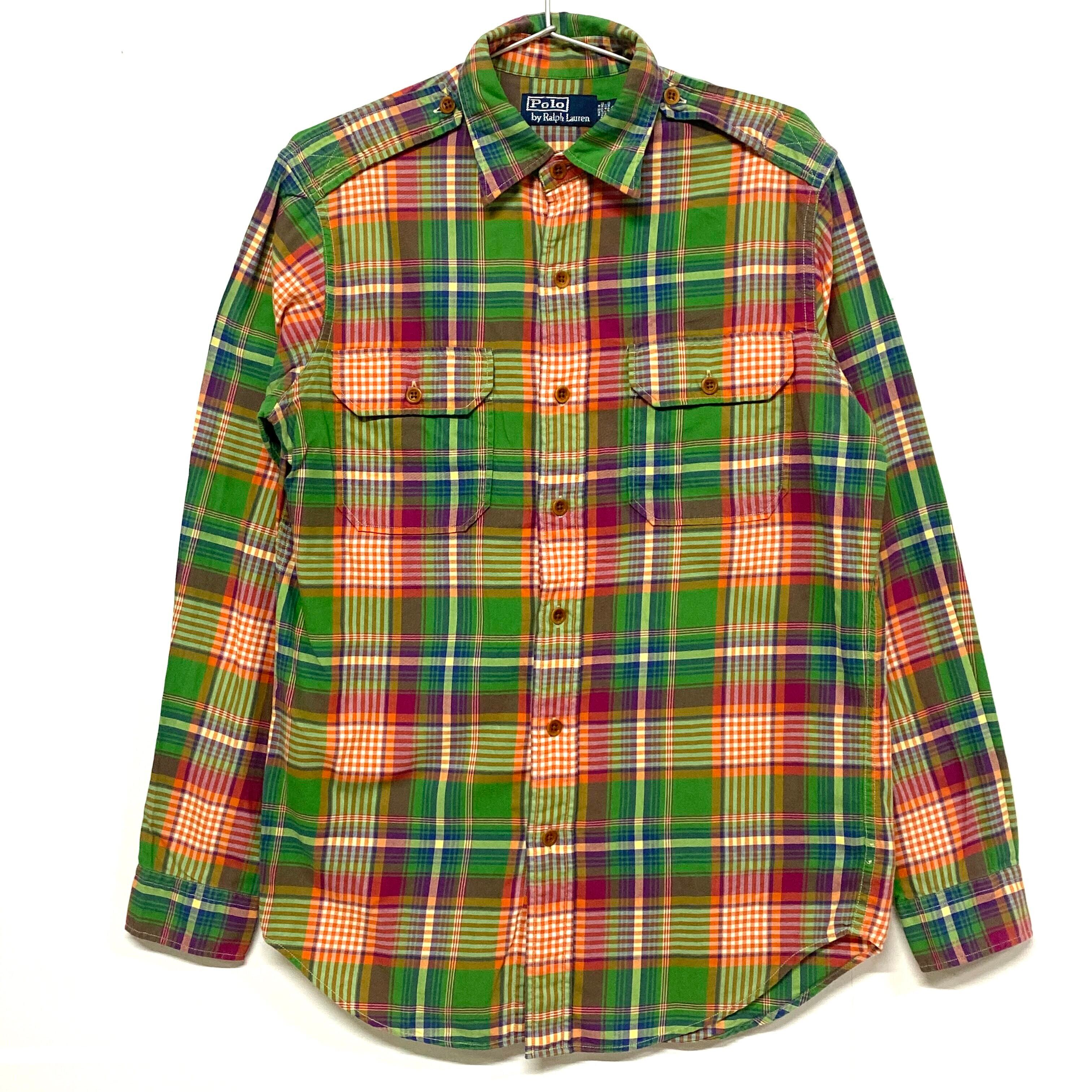 POLO by RALPH LAUREN ラルフローレン チェック柄 長袖シャツ 