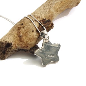 【INDIAN JEWELRY インディアンジュエリー】Navajo Turquoise Star pendant James Maygoats ナバホ ターコイズ スターペンダント ジェームス・メイゴート作