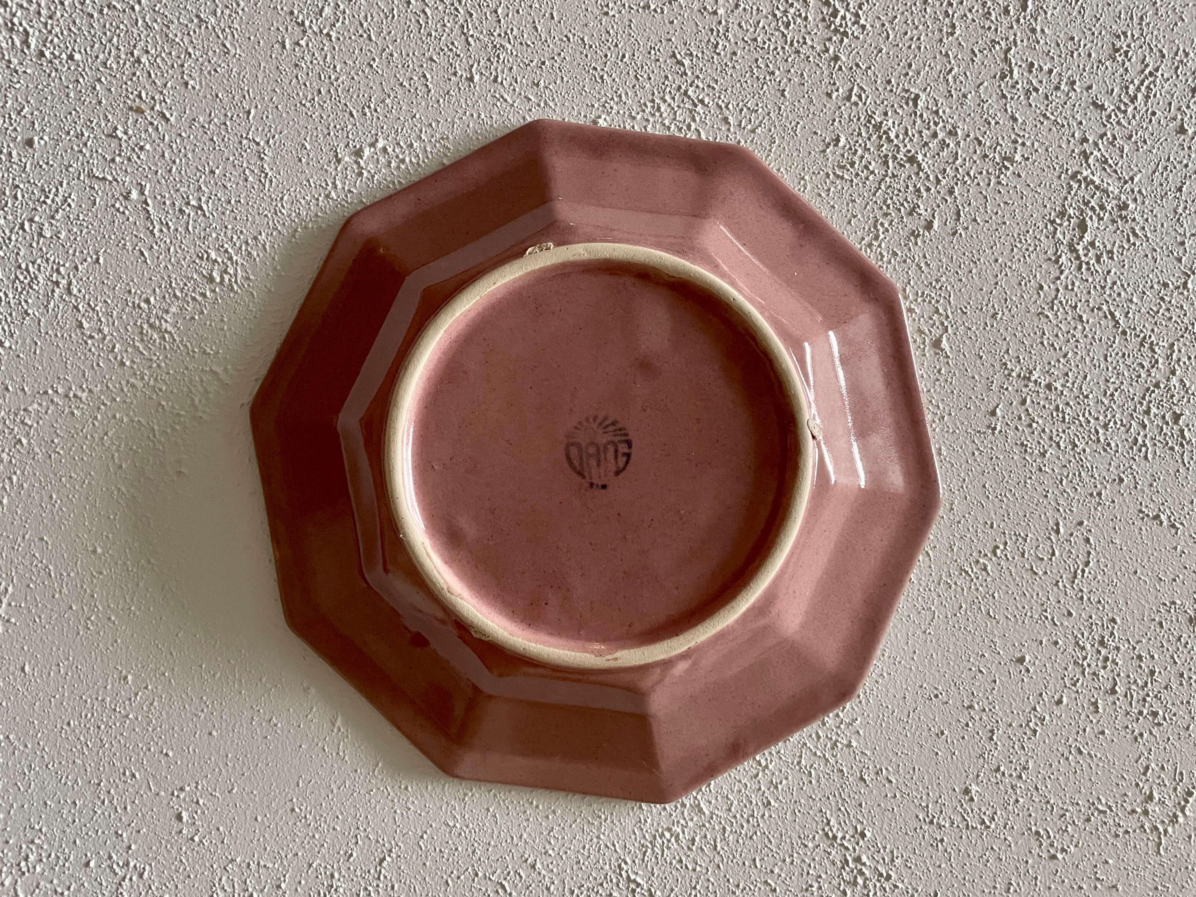 十角皿／7寸（2512em-11）