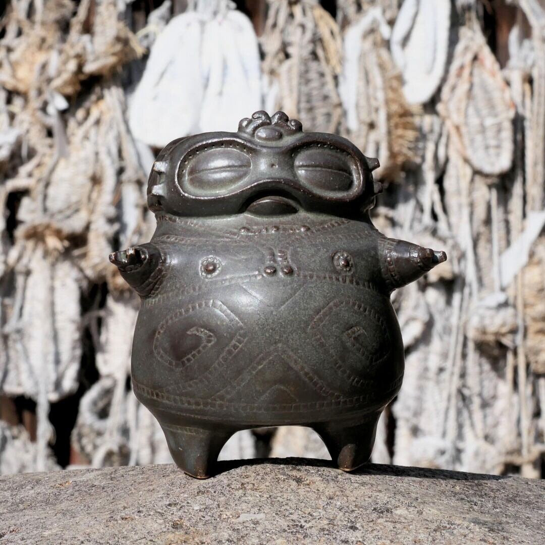 遮光器土偶 軍手 保冷剤 新品未使用 遮光器土偶形カップ | セラミミックonlinestore