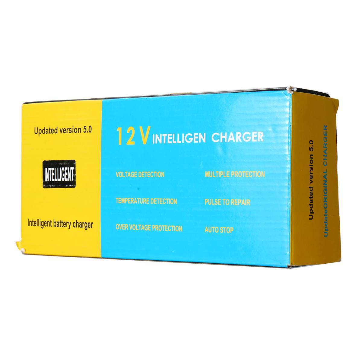 新作 110-220Vカーバッテリー充電器LCDスマート高速ユニバーサルオート