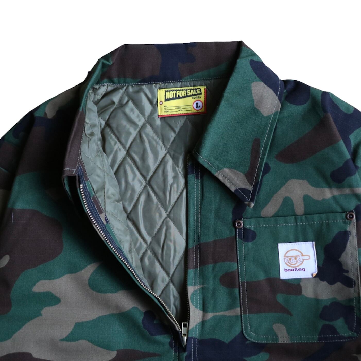 NOT FOR SALE / BOOTLEG 9 JACKET (CAMO)