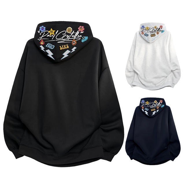 ♥ユニックスな帽子デザインパーカー！【ImcTLシリーズ】★パーカー★ ユニセックス 3color トップス おしゃれ