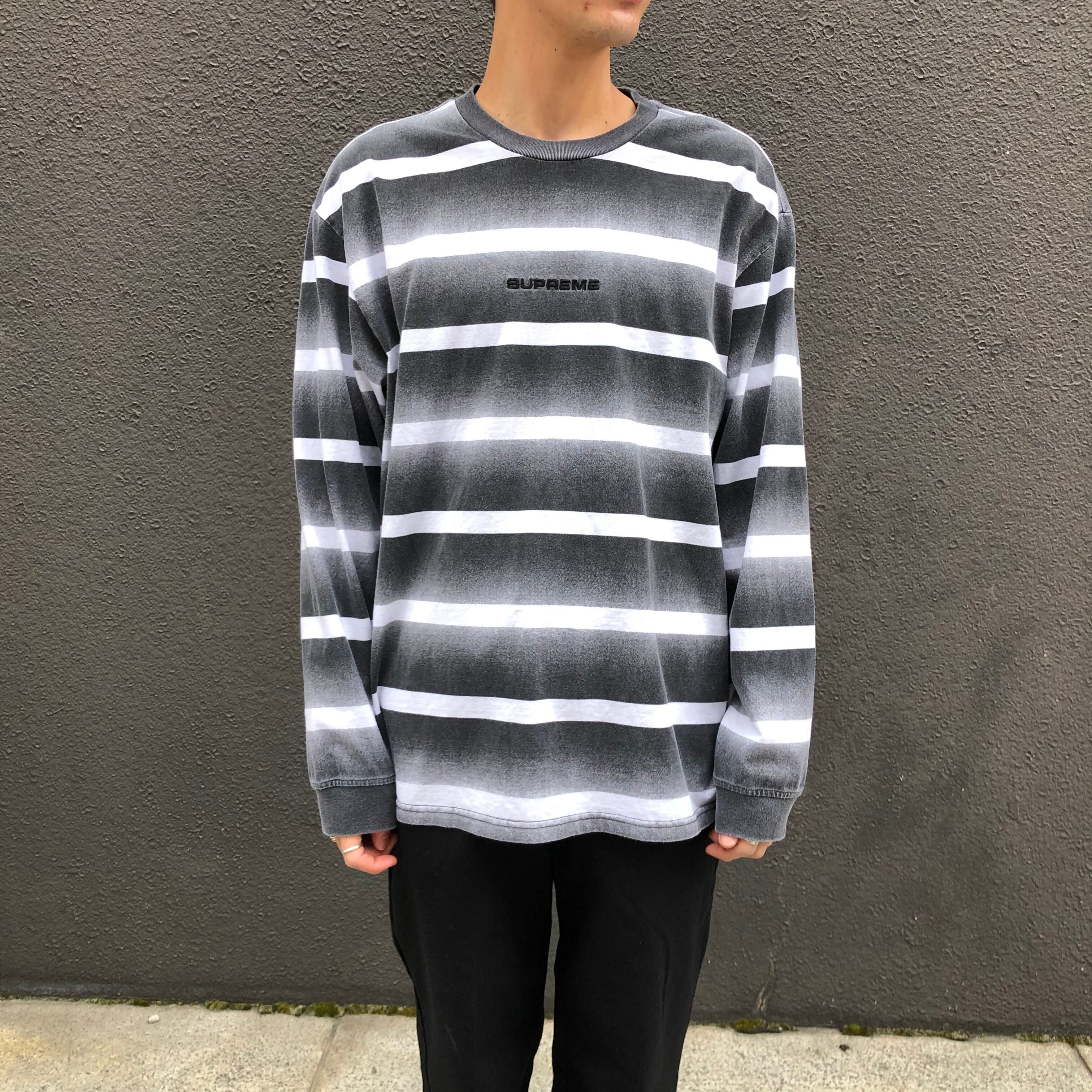 supreme fade stripe l/s top 新品・未使用 | one day store