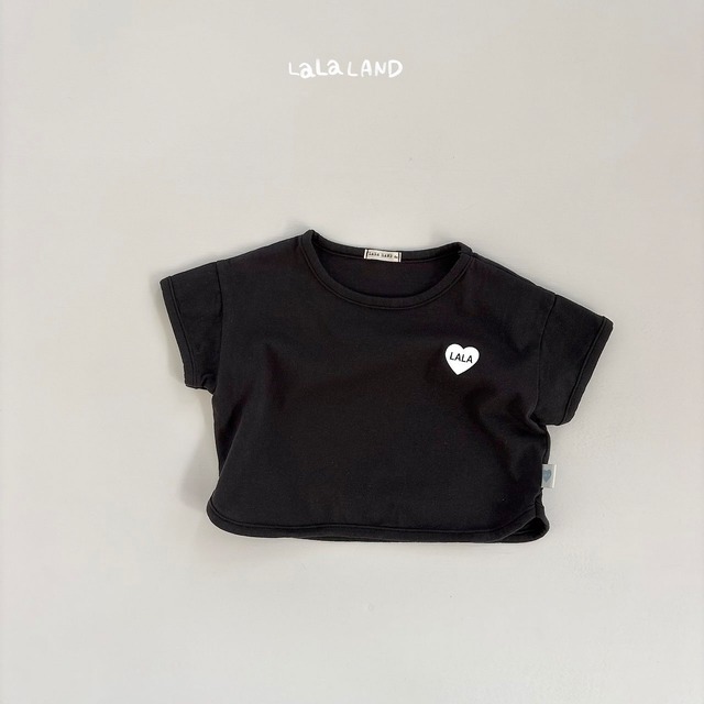 《予約》送料無料【lalaland】bebe) Heart Rappa T