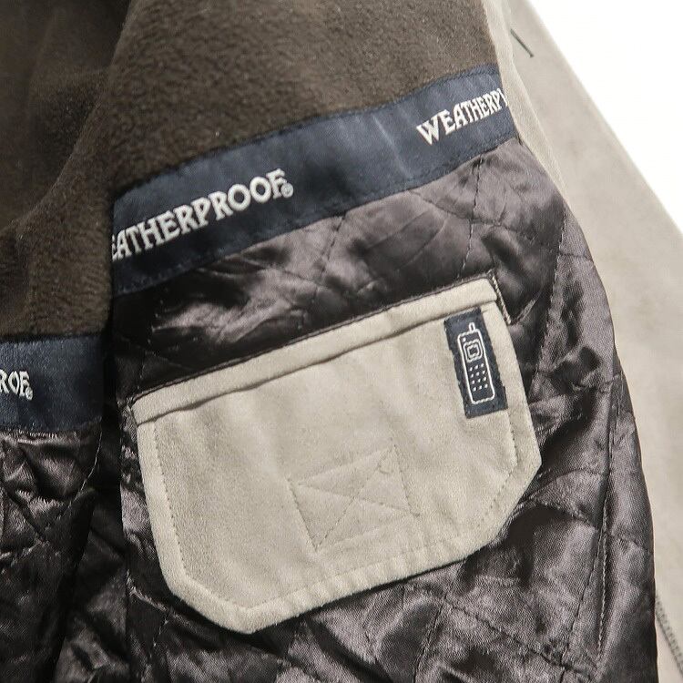 古着 WEATHERPROOF フェイクスウェード スウィングトップ 古着 WEATHERPROOF フェイクスウェード スウィングトップ