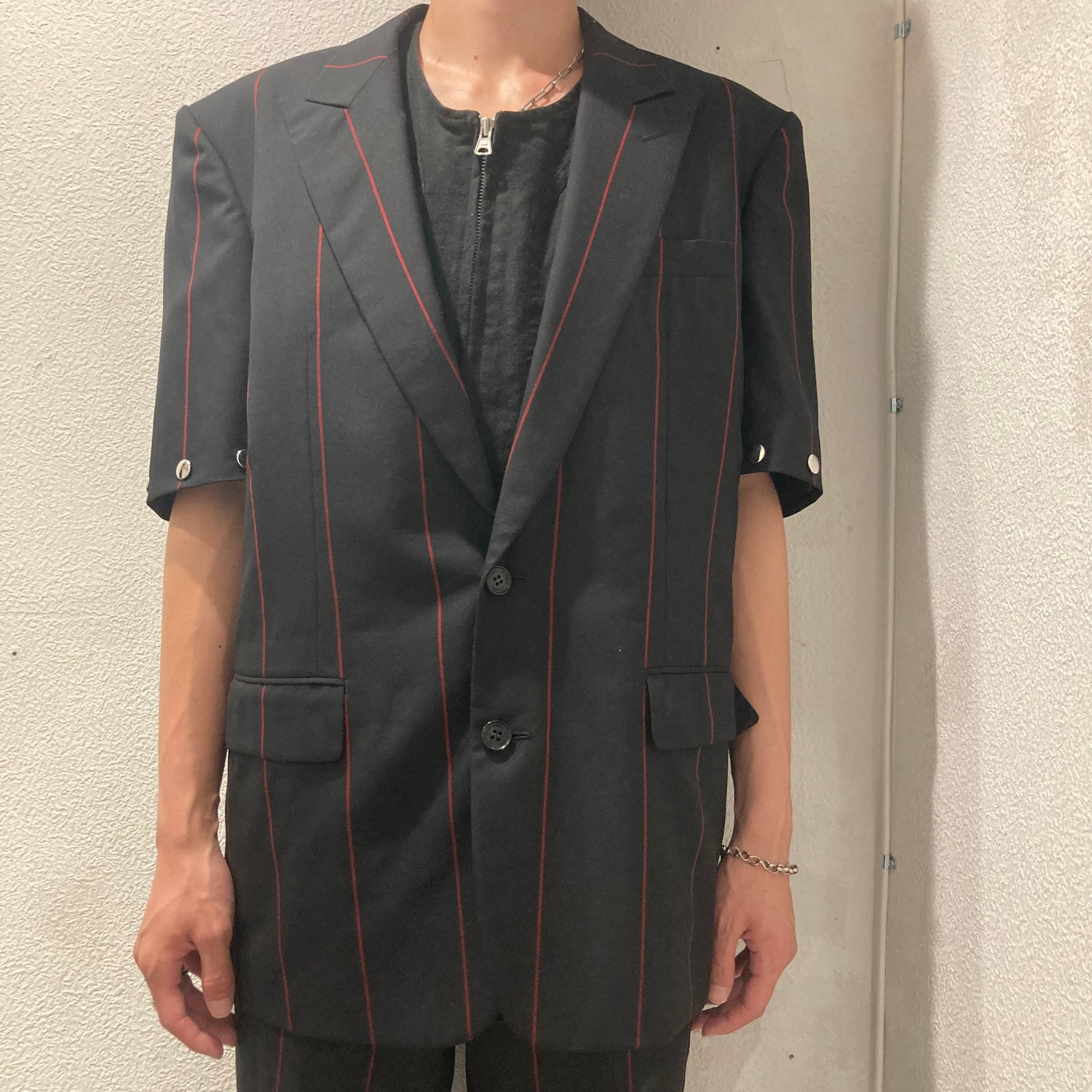 LITTLEBIG リトルビッグ セットアップ Removable Stripe Single Jacket LB211-JK01 Stripe  Slim Trousers LB211-PT01size46【表参道t08】 | ブランド古着Brooch powered by BASE