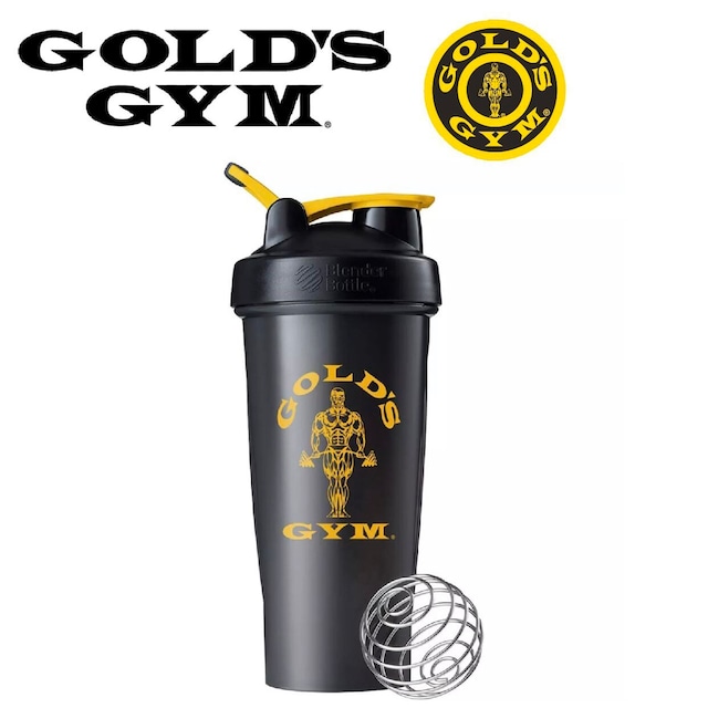 【GOLD'S GYM】USA ゴールドジム  ブレンダーボトル/プロテイン シェーカー/トレーニング/フィットネス/筋トレ/BCAA/栄養補給/水分補給/ジム/アイテム/グッズ/ボディービルダー/フィジーカー【米国直輸入】B.Y