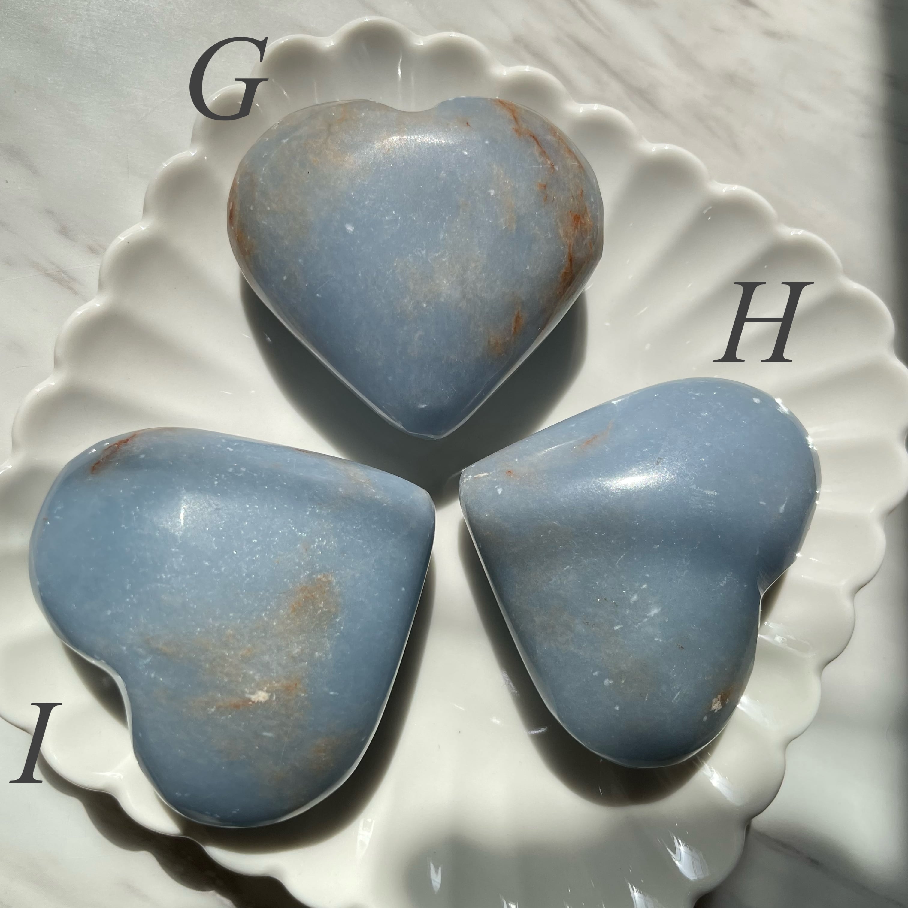 エンジェライトハート型（G・H・I） | 石の魔法