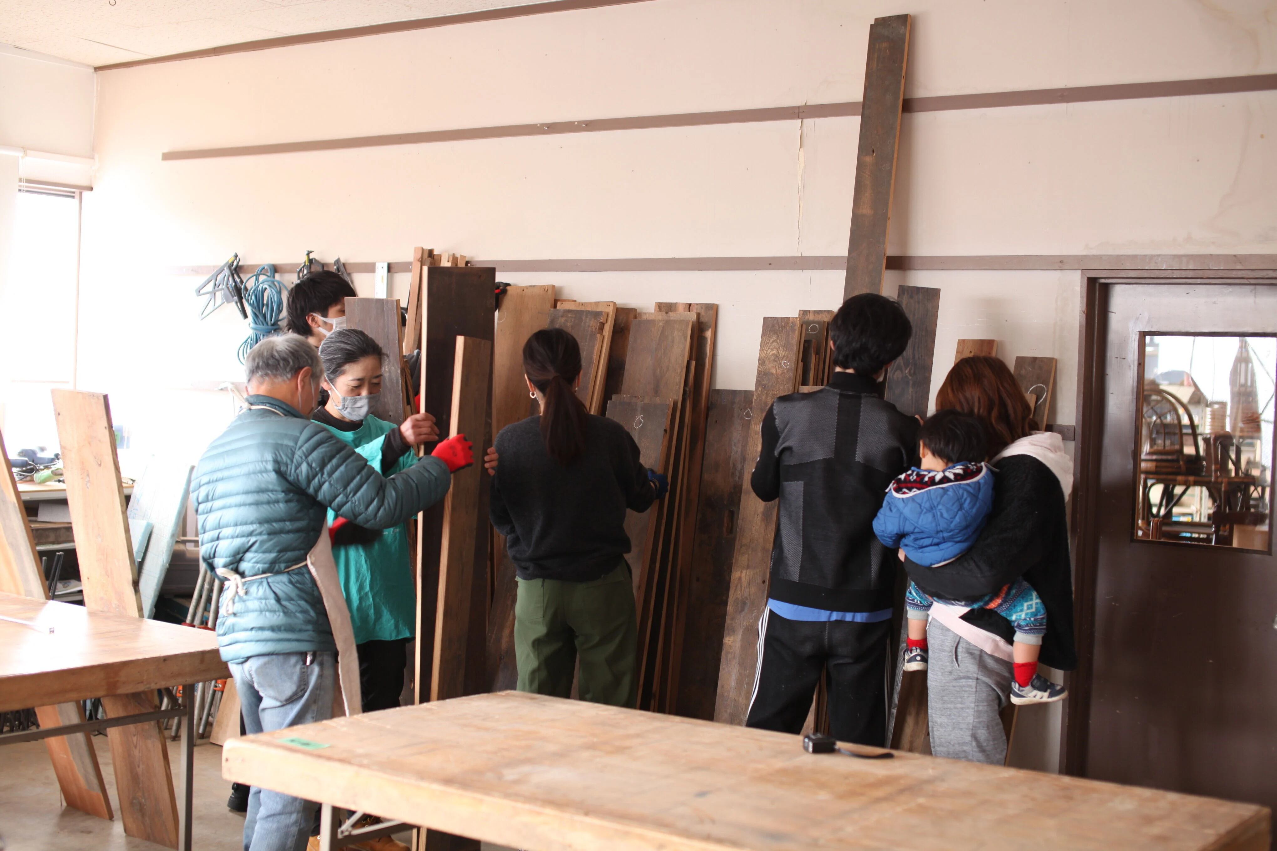 12/9(土) 古材ダイニングテーブル WS | ReBuilding Center JAPAN
