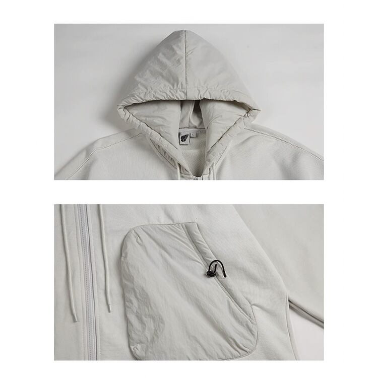 ★PURE COTTON SWEATSHIRT JACKET　　　A0816