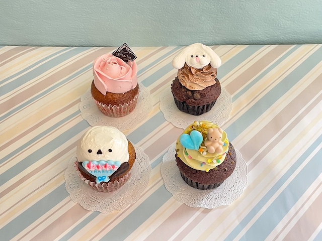 ホワイトデーカップケーキ4個セット