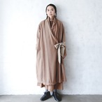 Knit gown    womens  Fsize  / Beige