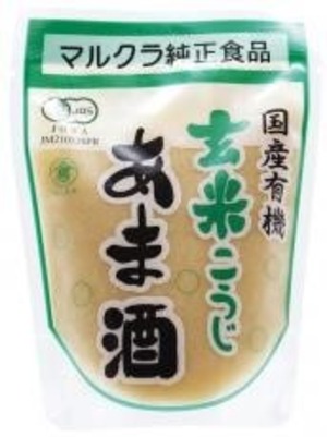 国産有機玄米こうじあま酒 ２５０ｇ　マルクラ
