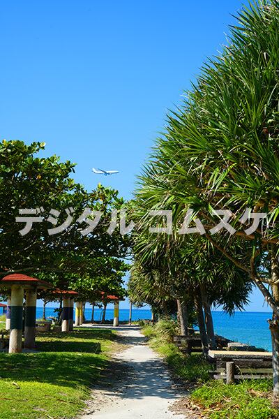 komusuke07_1_海・川・滝_024_糸満 北側ビーチサイド(1枚シリーズ)