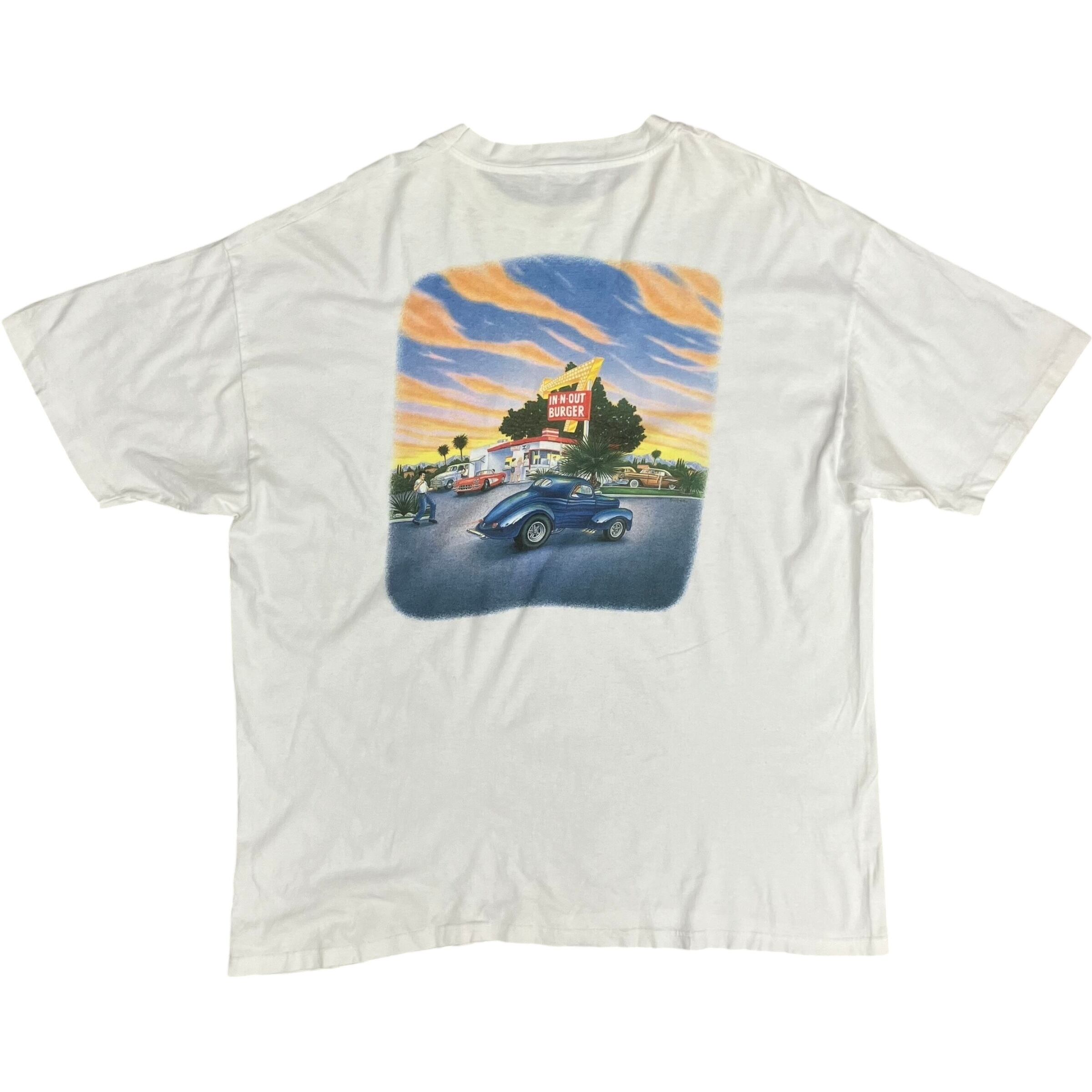 《XXL》IN-N-OUT BURGER 90s 両面プリントTee シングルステッチ No.2353