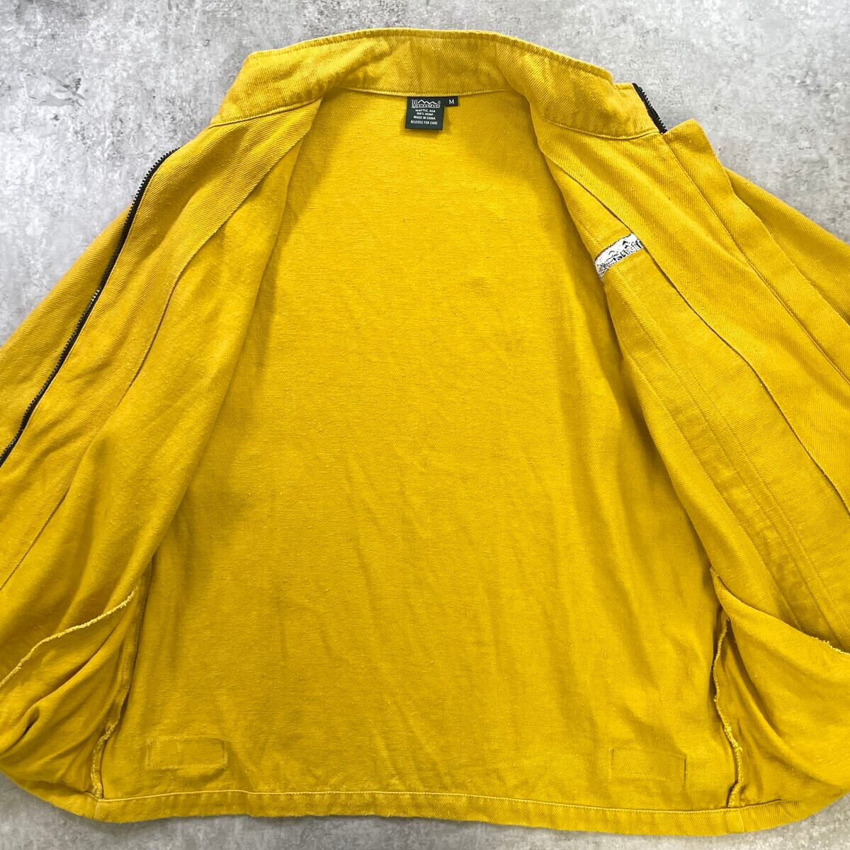 00年代 Manastash マナスタッシュ ヘンプ レーシングジャケット メンズ