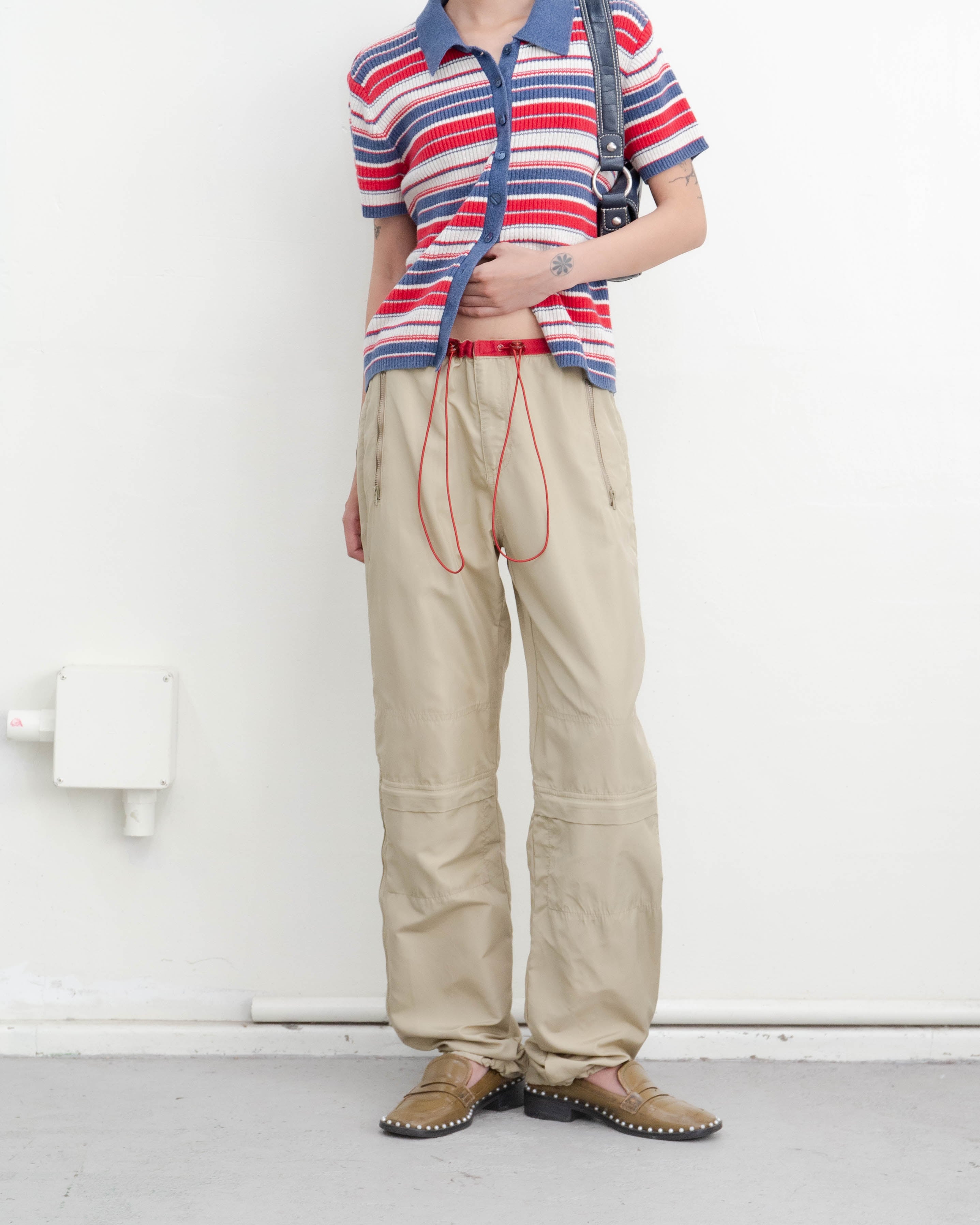 1990s Ralph Lauren - multi-zip utility nylon pants | LUIK FINN