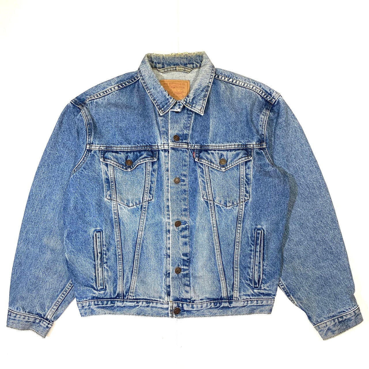 90年代 リーバイス 75525 デニムジャケットメンズL 古着 90s Levi's