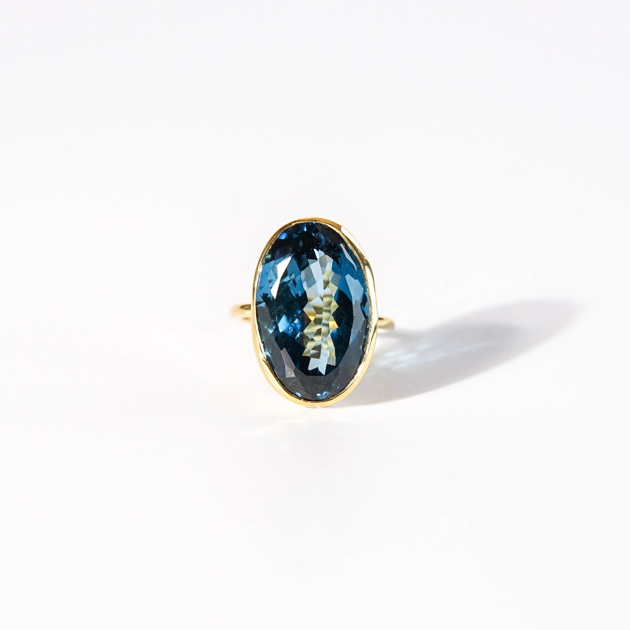 【11号】ロンドンブルートパーズ リング（グラン）