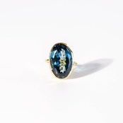 【11号】ロンドンブルートパーズ リング（グラン）