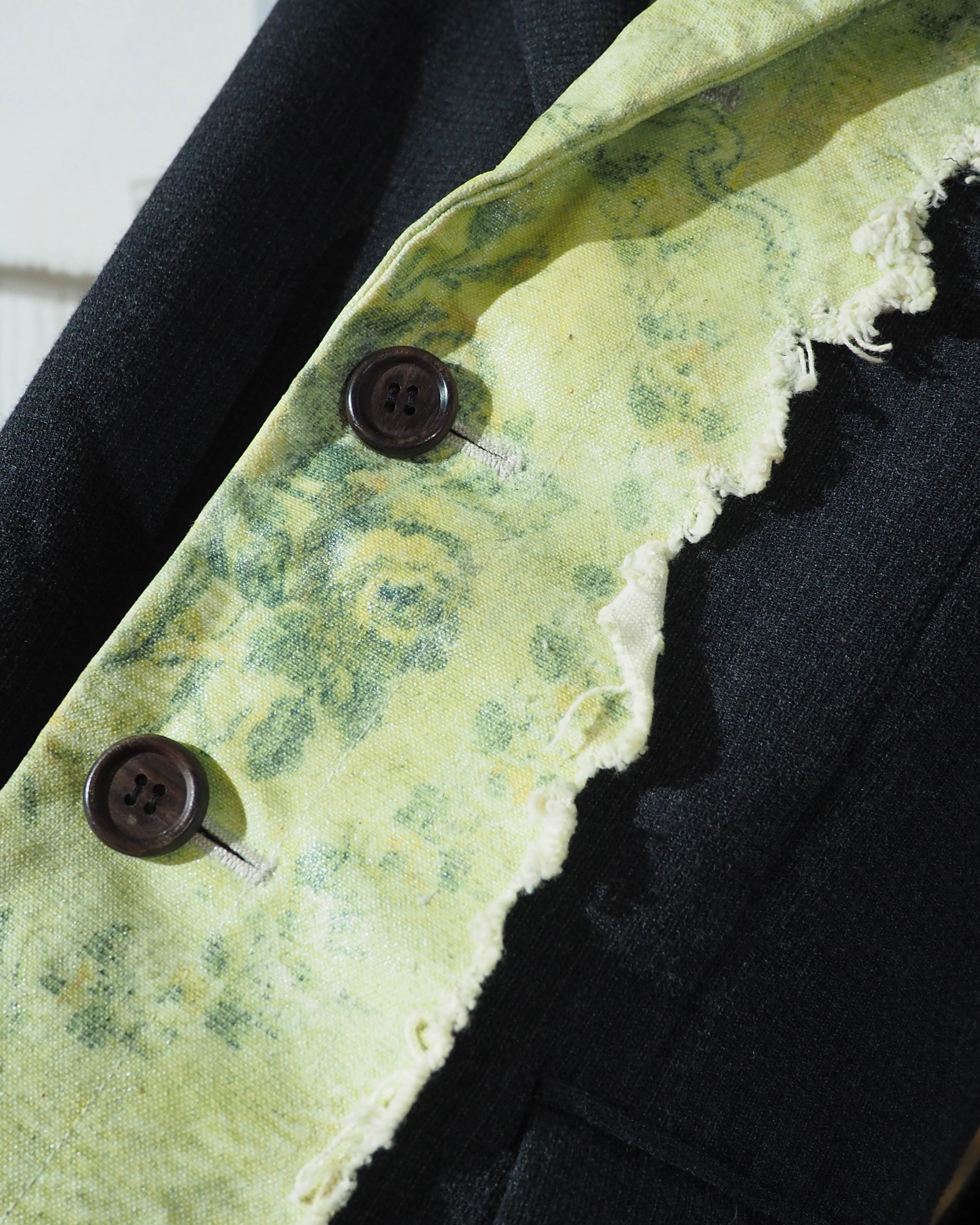 ” NOZOMI ISHIGURO - ノゾミイシグロ ” ” 再構築 ‐ Reconstruct ” Special Archive Tailored jacket