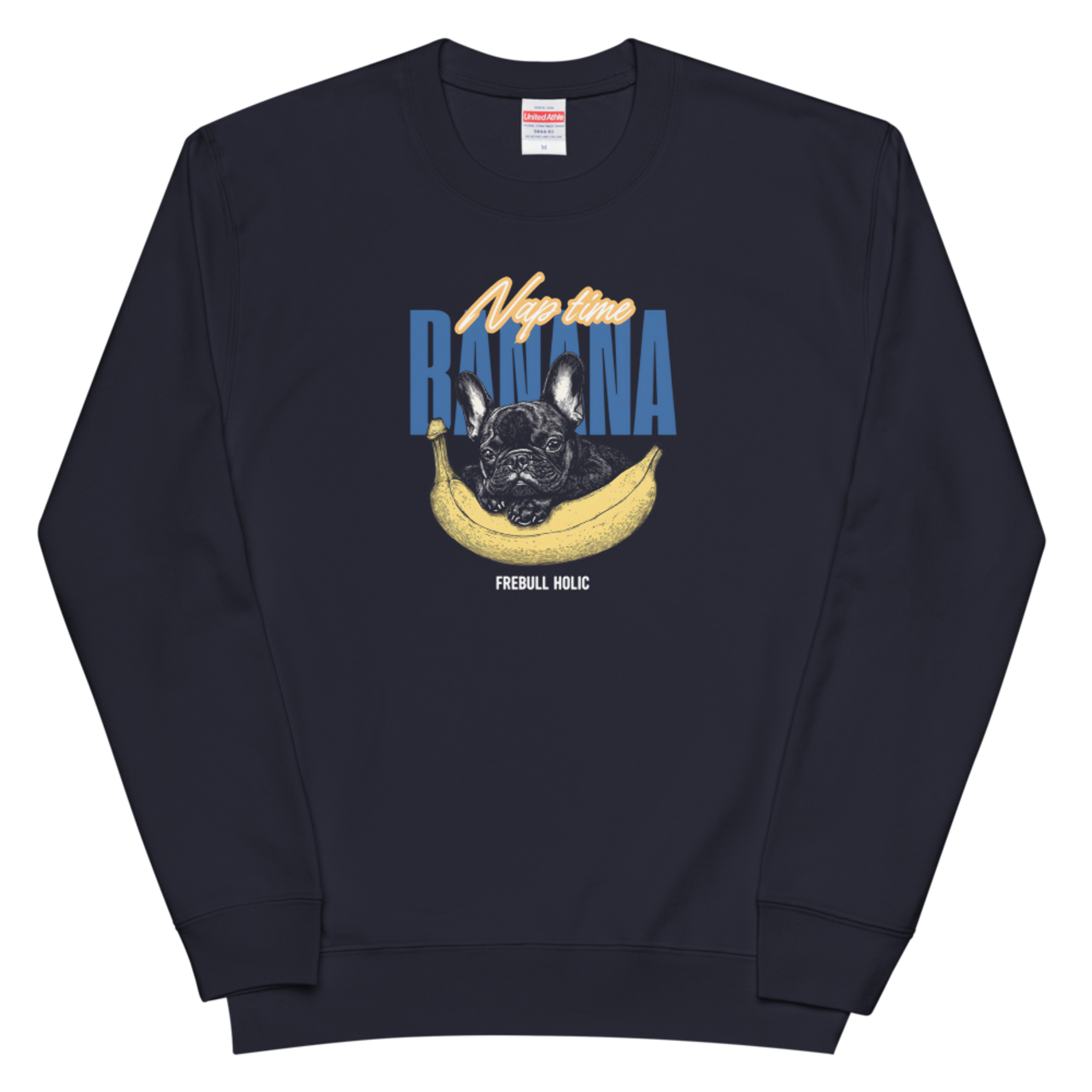 FREBULL BANANA ユニセックス クルーネック スウェット (4colors) P00520