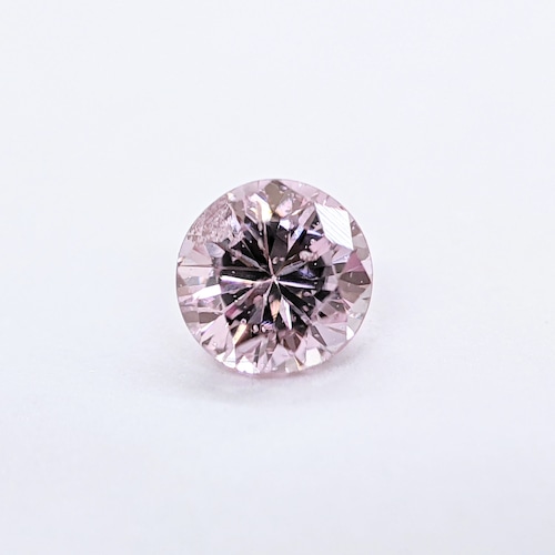 ダイヤモンド 0.064ct 2.4mm 天然ピンク