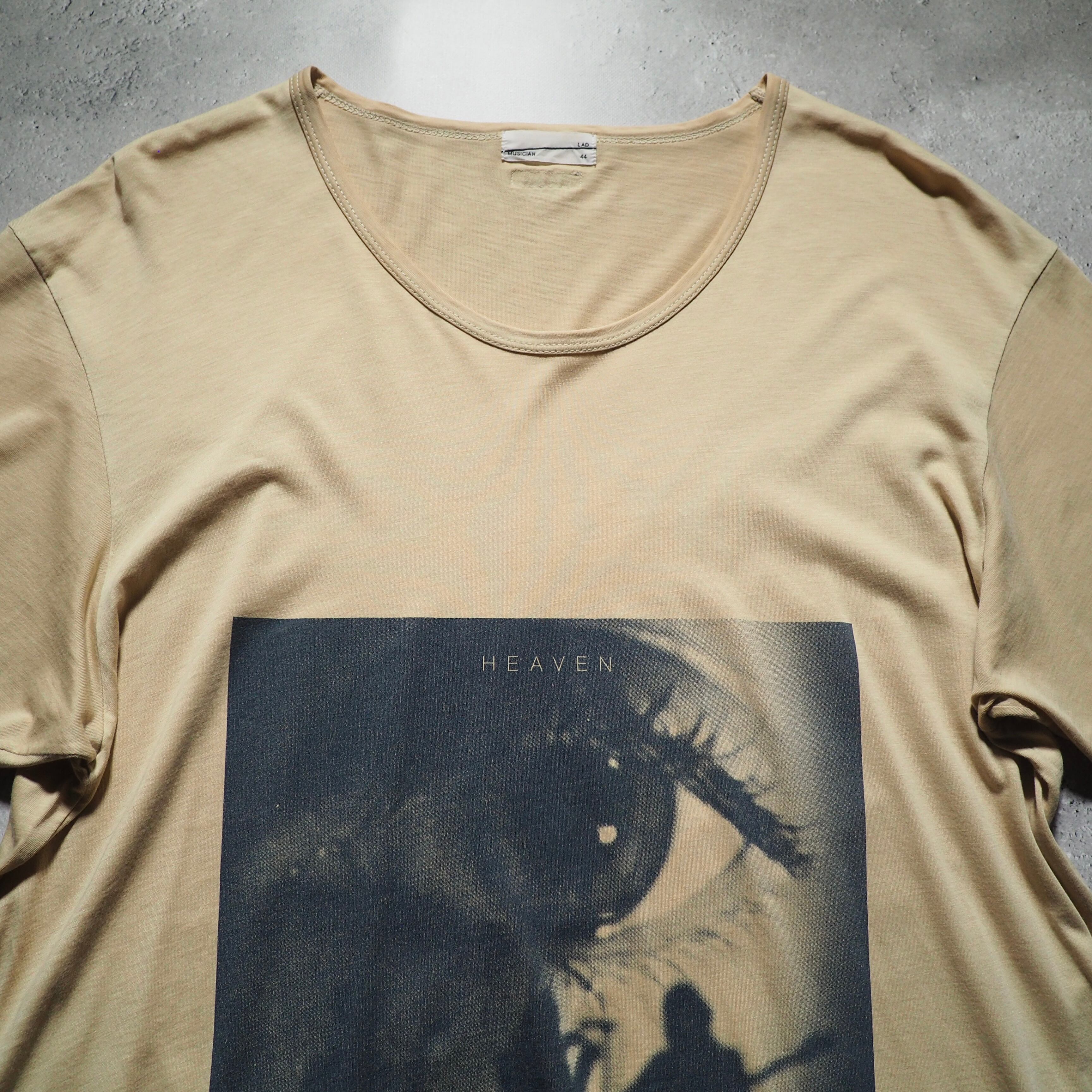 ” LADMUSICIAN - HEAVEN ” graphic printed SS Tee