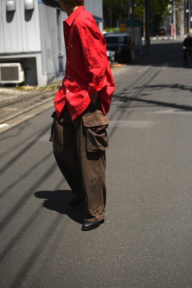 A.PRESSE /Vintage FA HBT M-47 Pants (Brown)